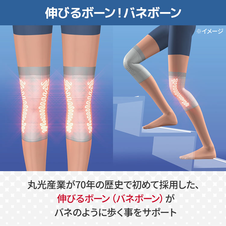 皮膚感覚バネボーンひざサポーター｜テレ東マート