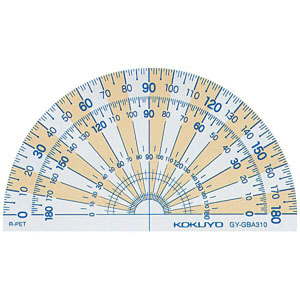 UCHIDASウチダス9センチ分度器: 学習支援用品