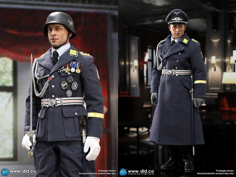 DID】D80147 WW2 German Luftwaffe Captain - Willi ドイツ空軍 大尉