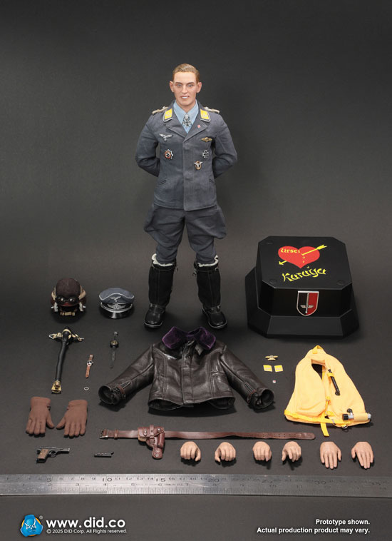 DID】D80190 WW2 German Luftwaffe Ace Pilot - Erich Hartmann 第二次