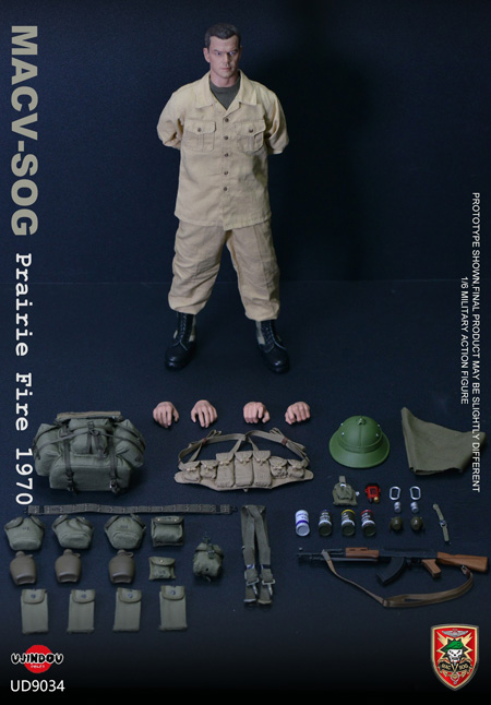 UJINDOU】UD9034 1/6 MACV-SOG Prairie Fire 1970 アメリカ軍 特殊部隊