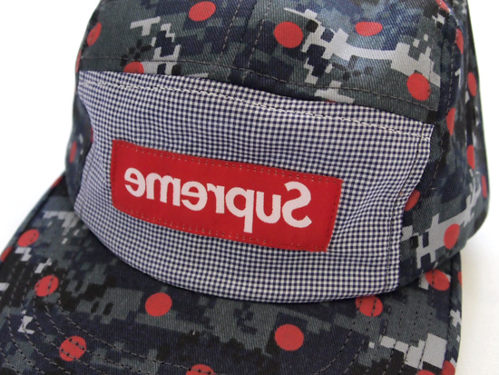 Dead Stock】Comme des Garcons SHIRT/Supreme Camp Cap - UG.SHAFT