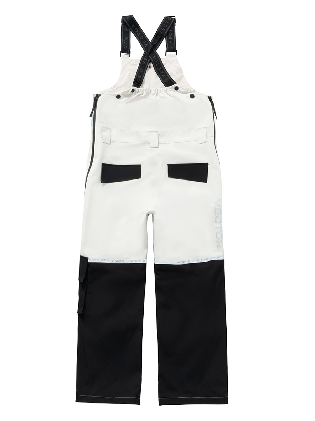 Vector Men's Ski & Snowboard Bibs Classic Snow Pants Waterproof