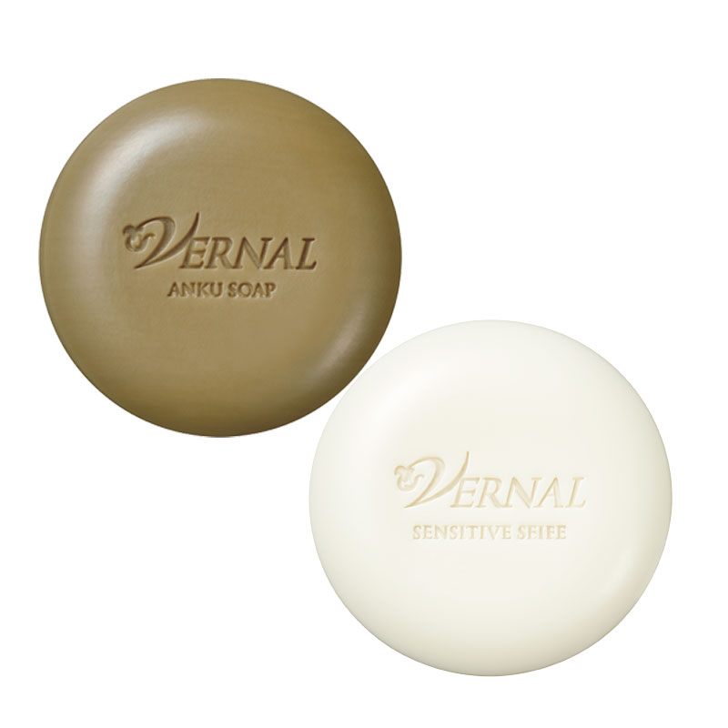 ヴァーナルベーシックミニソープセット（各30g×2）: シンプル4ステップ