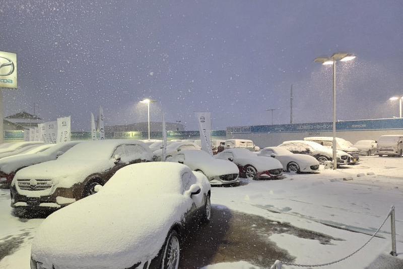 大雪・降雪警報からの・・・この景色 - 山口マツダ山口朝田UCLのブログ