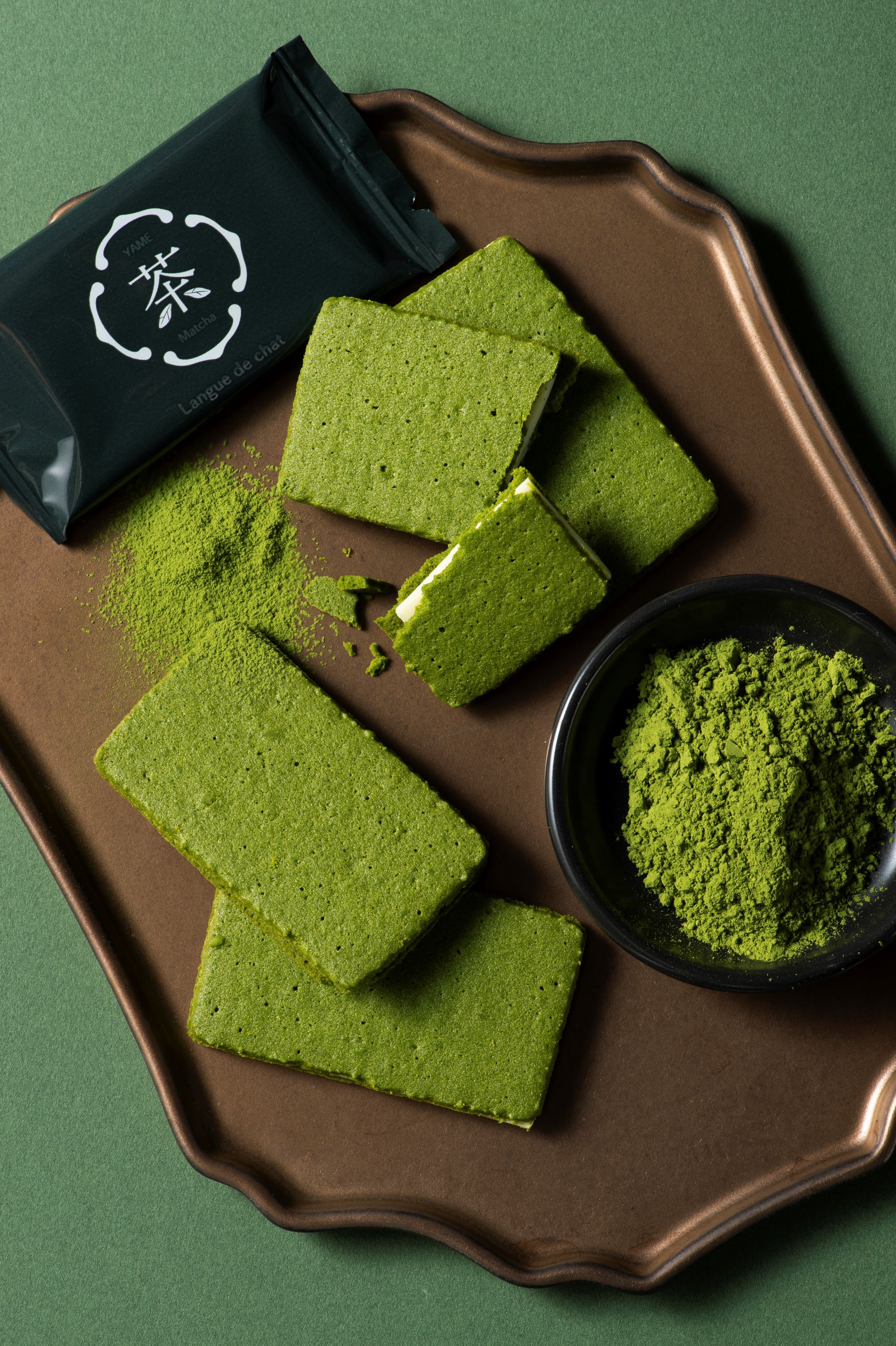 八女抹茶ラングドシャ 洋菓子 お茶菓子｜八女茶・深蒸し茶・玉露・日本