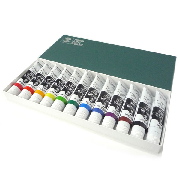 アクリル絵具 ゴールデン アクリリックス 14色セット プレンティセット