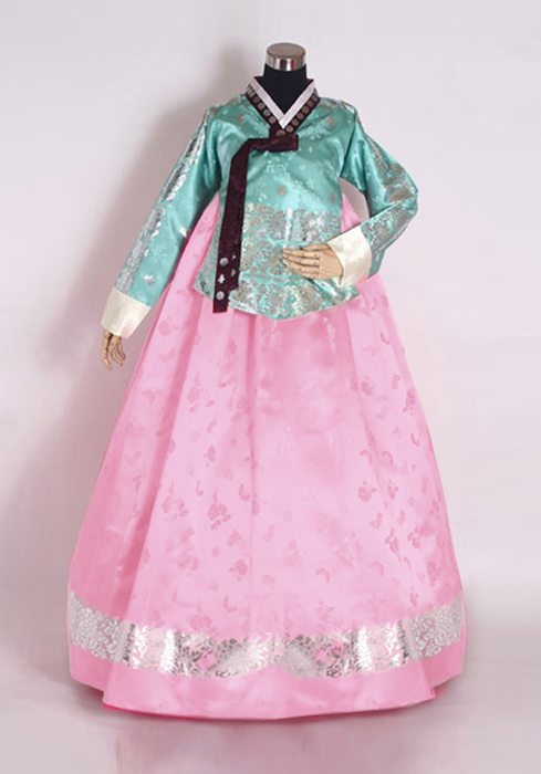 チマチョゴリ単品mトンイブルー(身長154～156cm 14号サイズ) 単品 夢