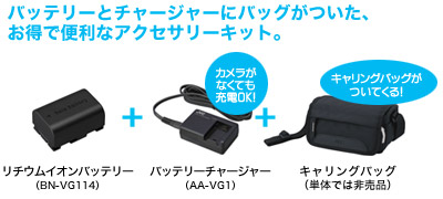 アクセサリー | GZ-HM670 | ビデオカメラ | 家庭用製品 | JVC