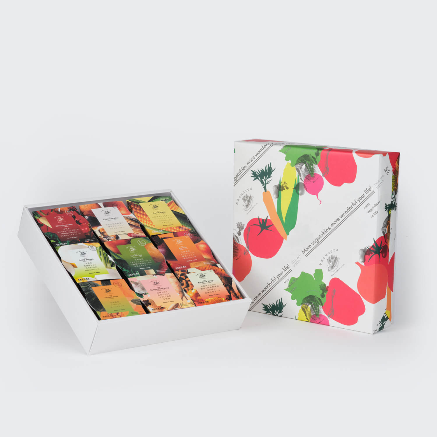 4個スープギフト ちびまる子ちゃんセット｜【公式】野菜をMOTTO