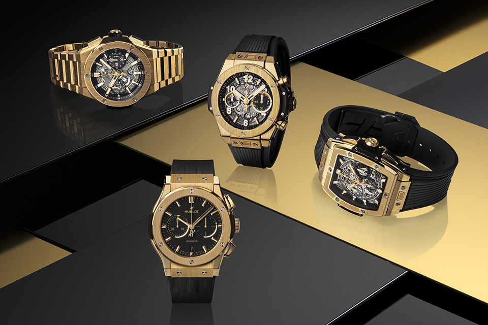 デビュー作にオマージュを捧げたウブロ「イエローゴールド」シリーズの