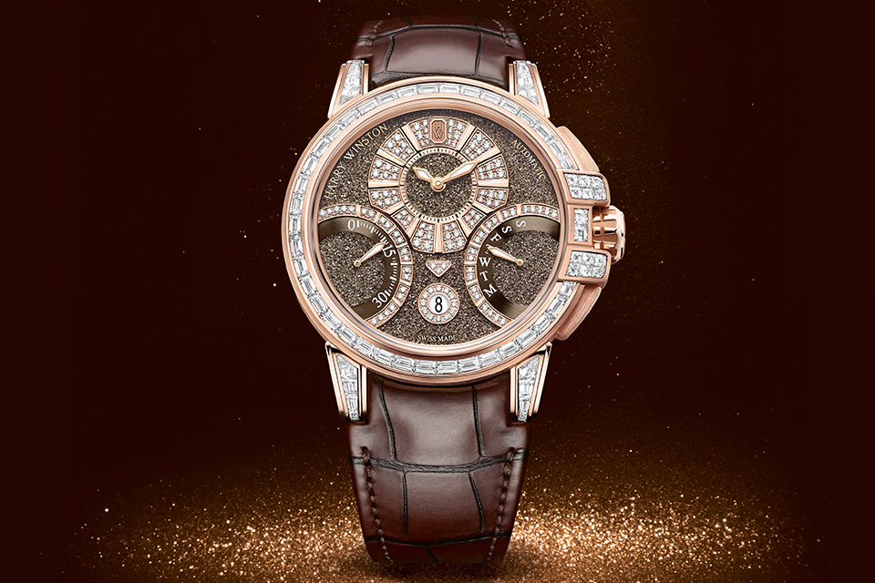 年に一度の華やかな季節にハリー・ウィンストンのタイムピースを