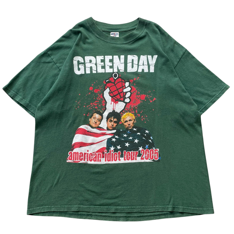 古着Tシャツ】音楽 GREEN DAY american idiot tour 2005 bootleg