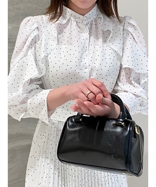 SNIDEL（スナイデル） 7分袖ワンピース 1 ホワイト レディース