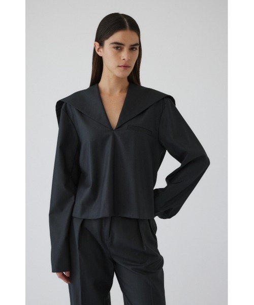 RIM.ARK ブラウス シャツ Sailor collar JK like tops セーラーカラー