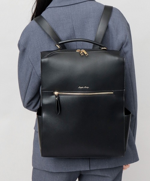 Legato Largo（レガートラルゴ） ビジネスバッグ レザー調 ビジネス