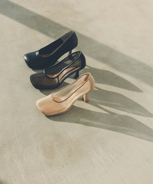 anuans（アニュアンス） パンプス ラウンドパンプス : ZOZOTOWN Yahoo
