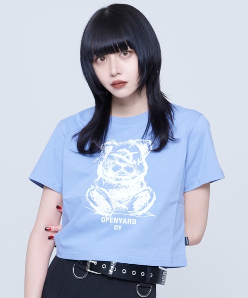 OY（オーワイ） tシャツ SKETCH ODOLLY CROP T/スケッチオードリー