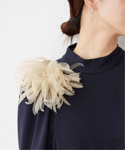 VERMEIL par iena（ヴェルメイユパーイエナ） ブローチ 「追加」シルク