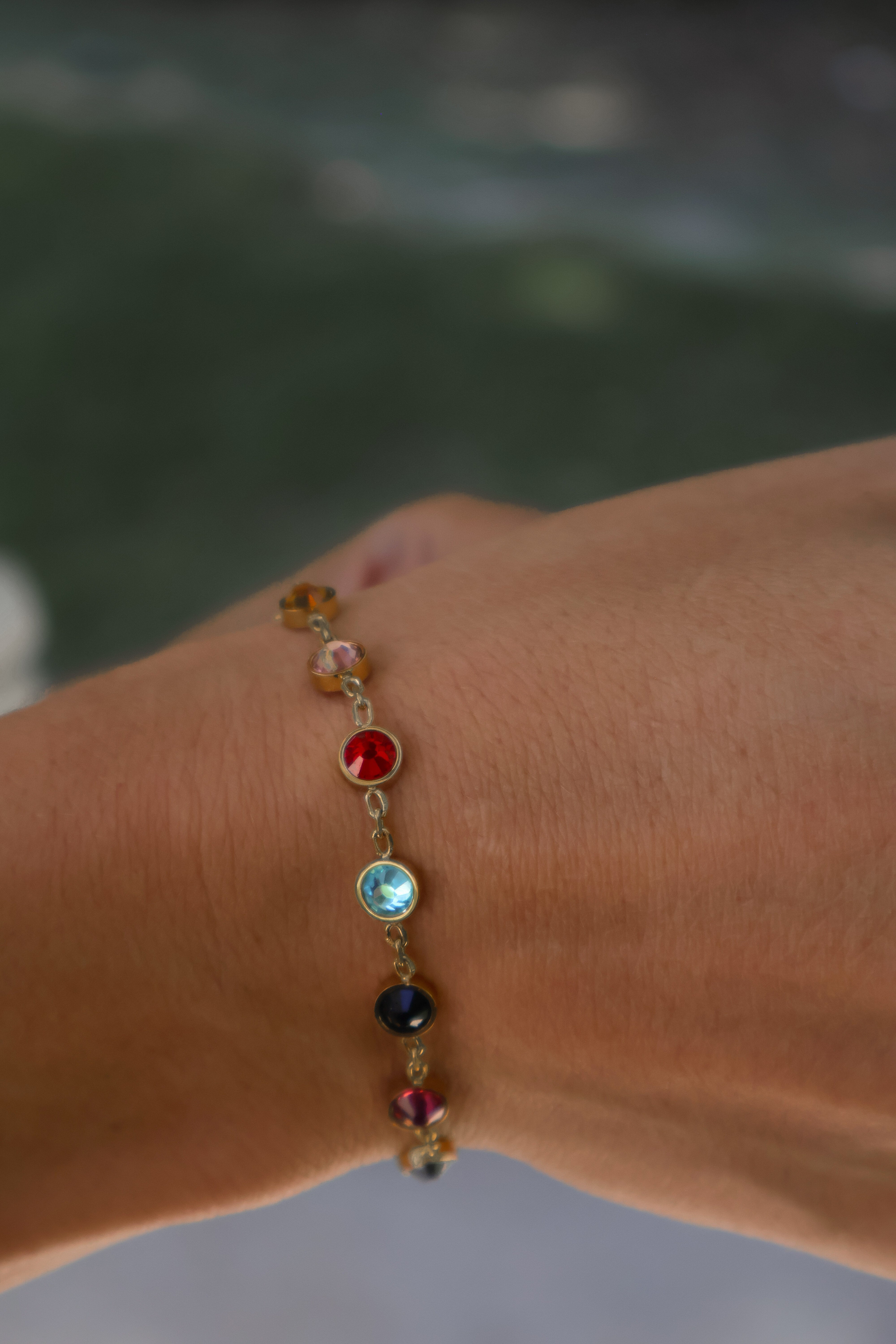 Eras Gemstone Bracelet Version 2 – Zaana Jewelry