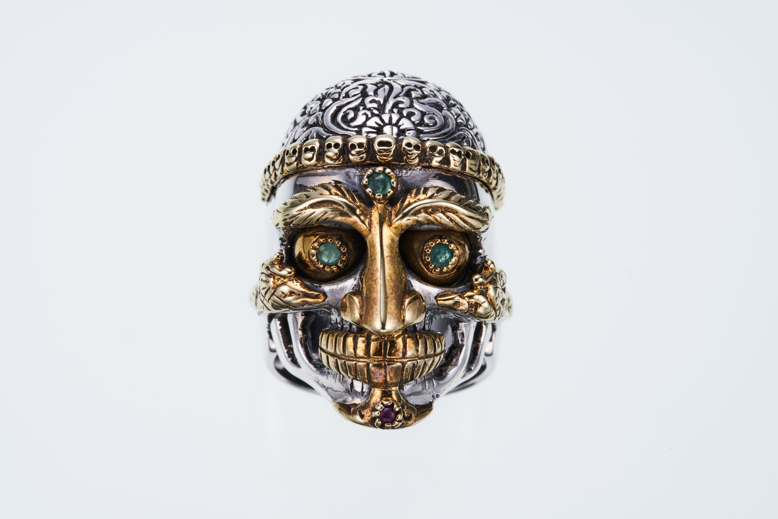 Tibetan Monk Skull Ring｜チベタン・モンク・スカル・リング｜ZOCALO