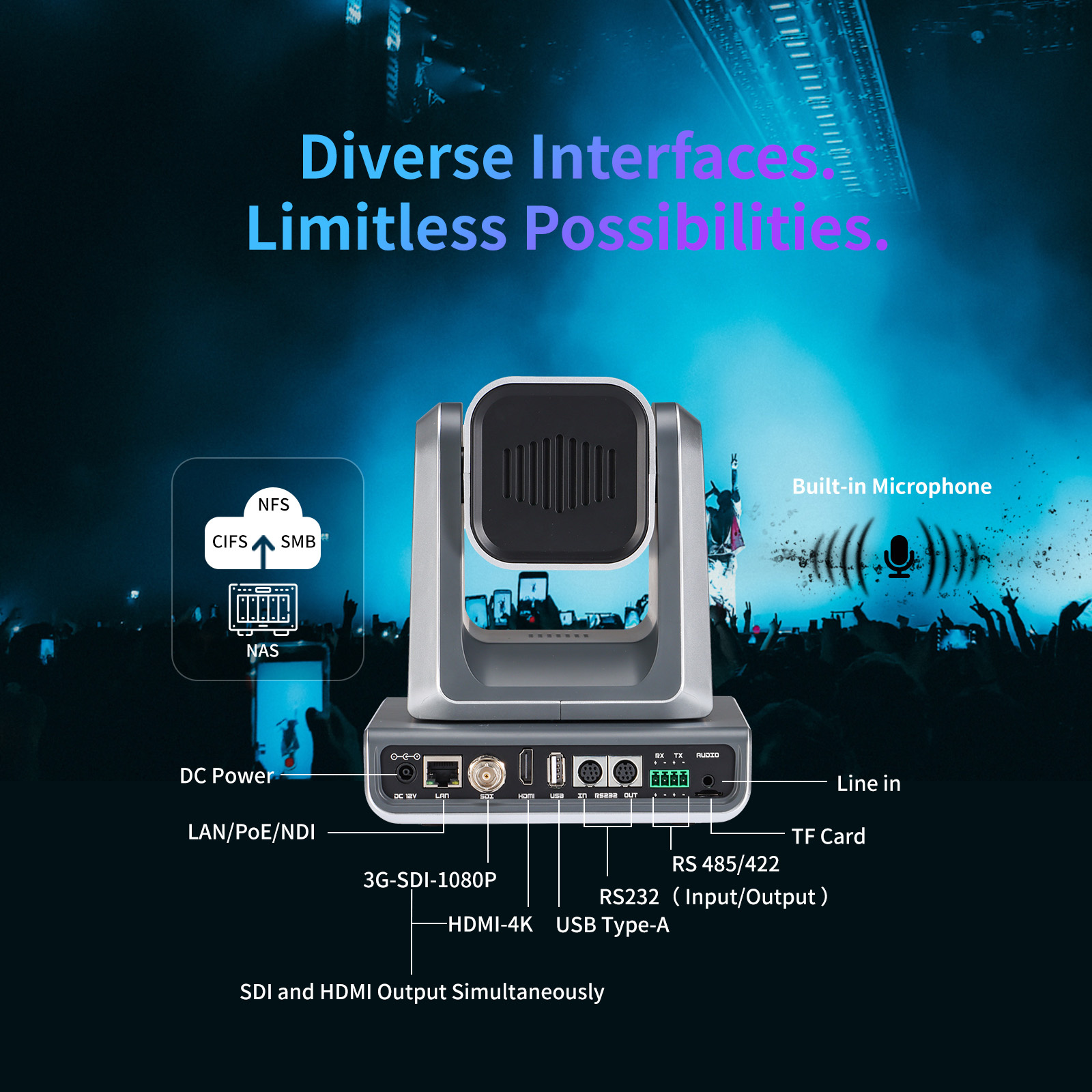 Zowietek 4K NDI PTZ Camera – Zowietek Electronics, Ltd.