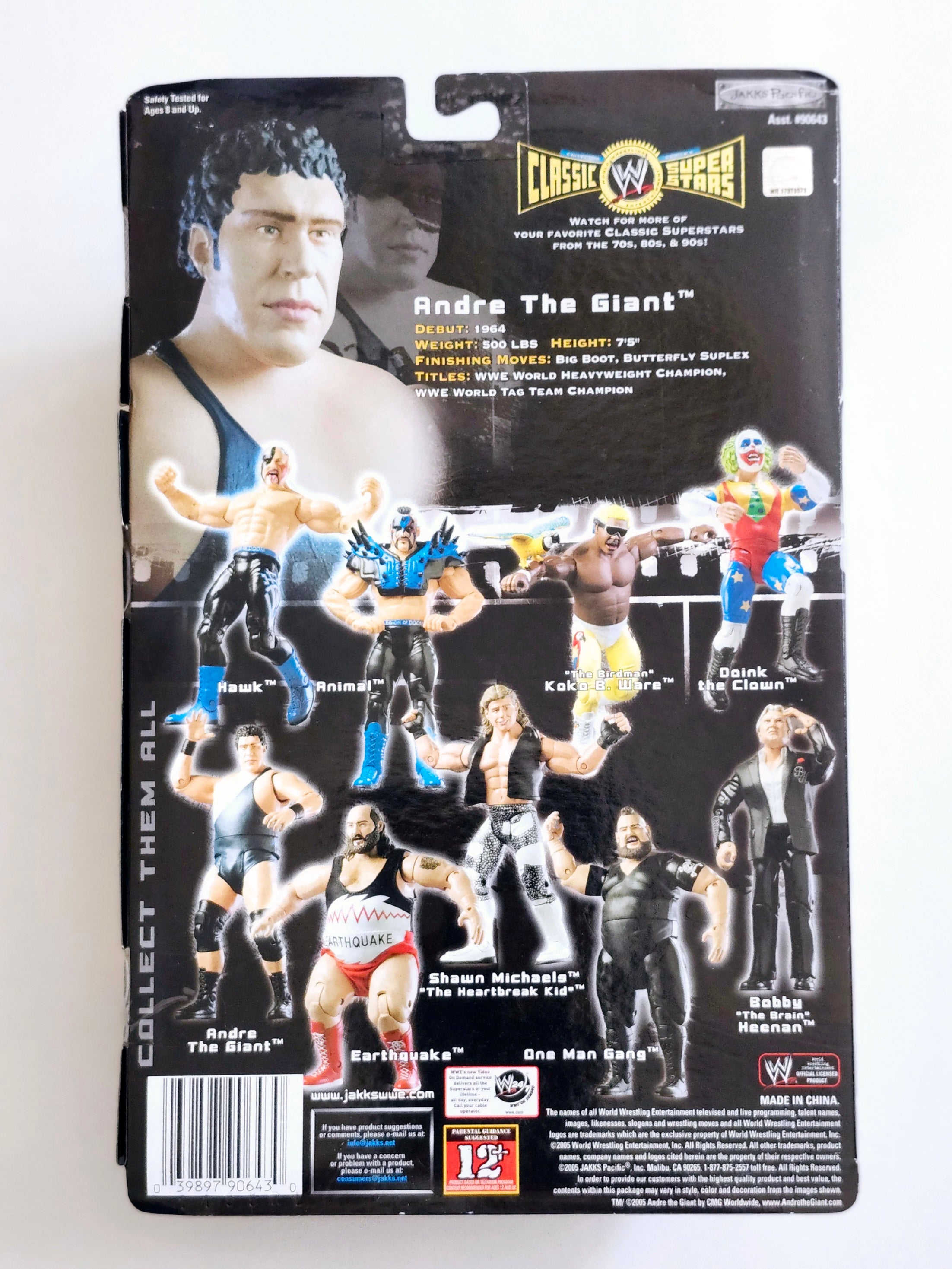 WWE Classic Superstars Series 6 Andre the Giant Action Figure