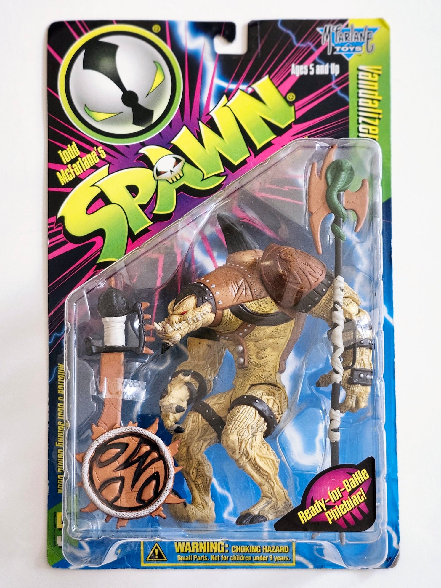 Vandalizer Action Figure (Tan Version) from Todd McFarlane's Spawn