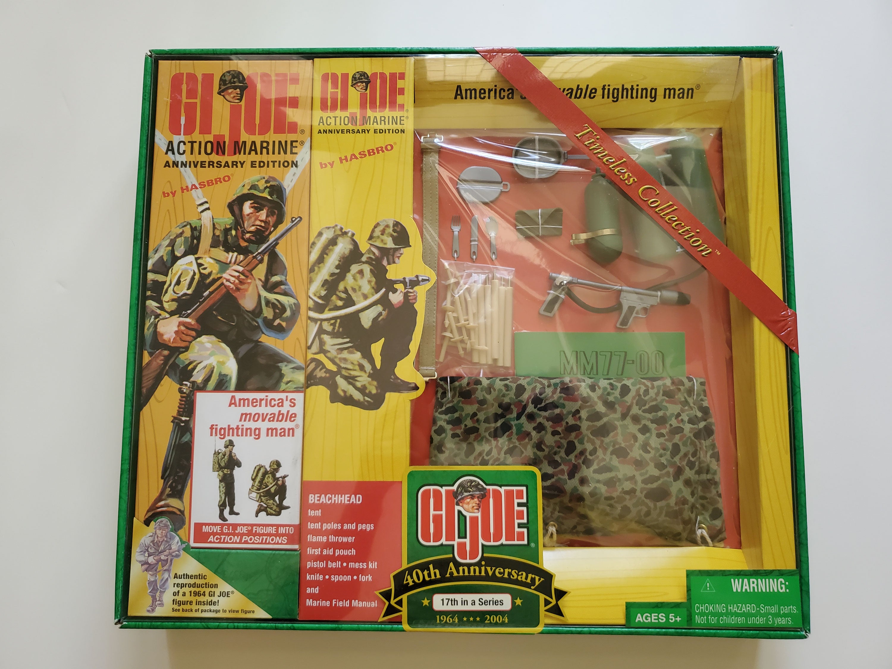 G.I. Joe 40th Anniversary Action Marine with Beachhead Assault 12