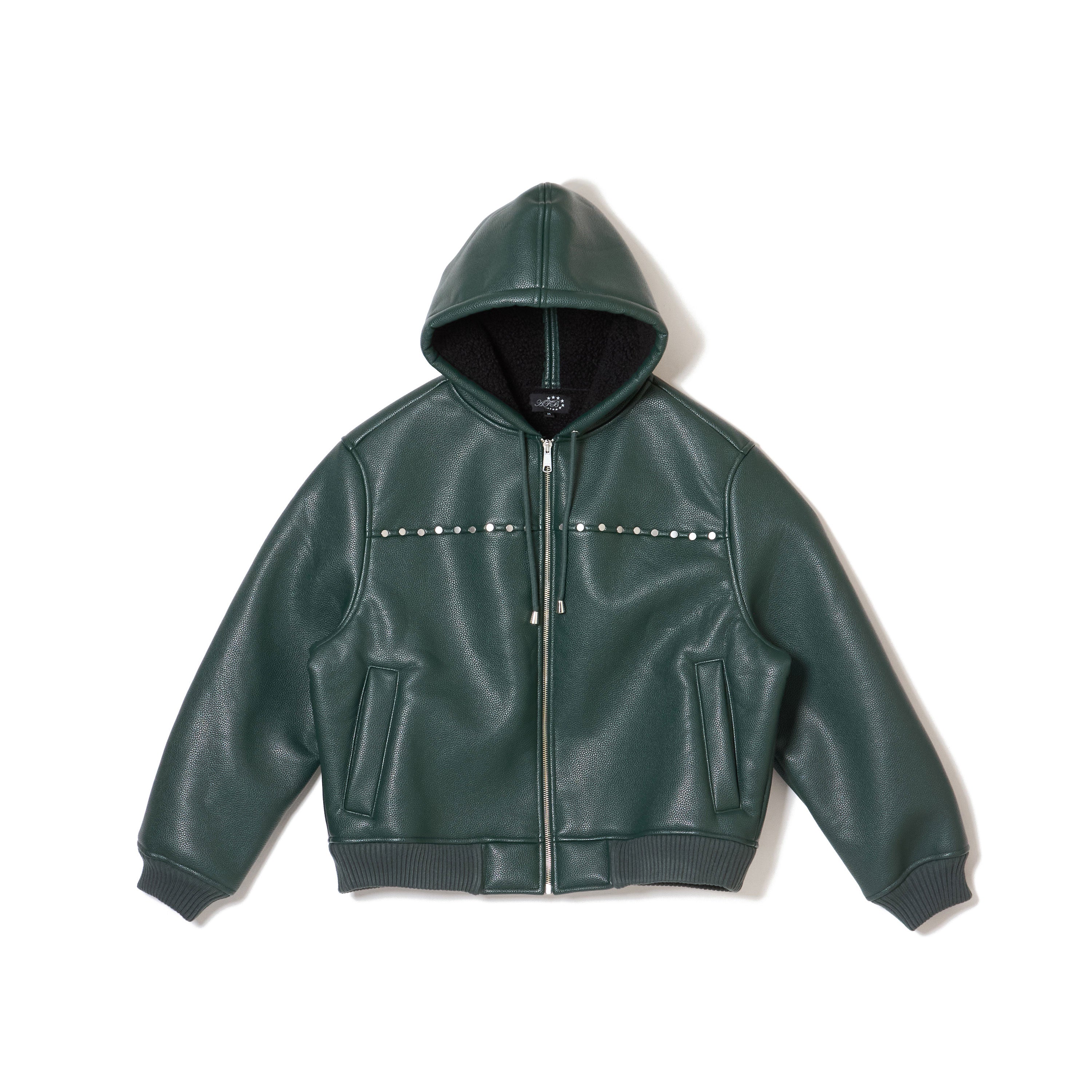 HOODED STUDDED BOMBER – AFB