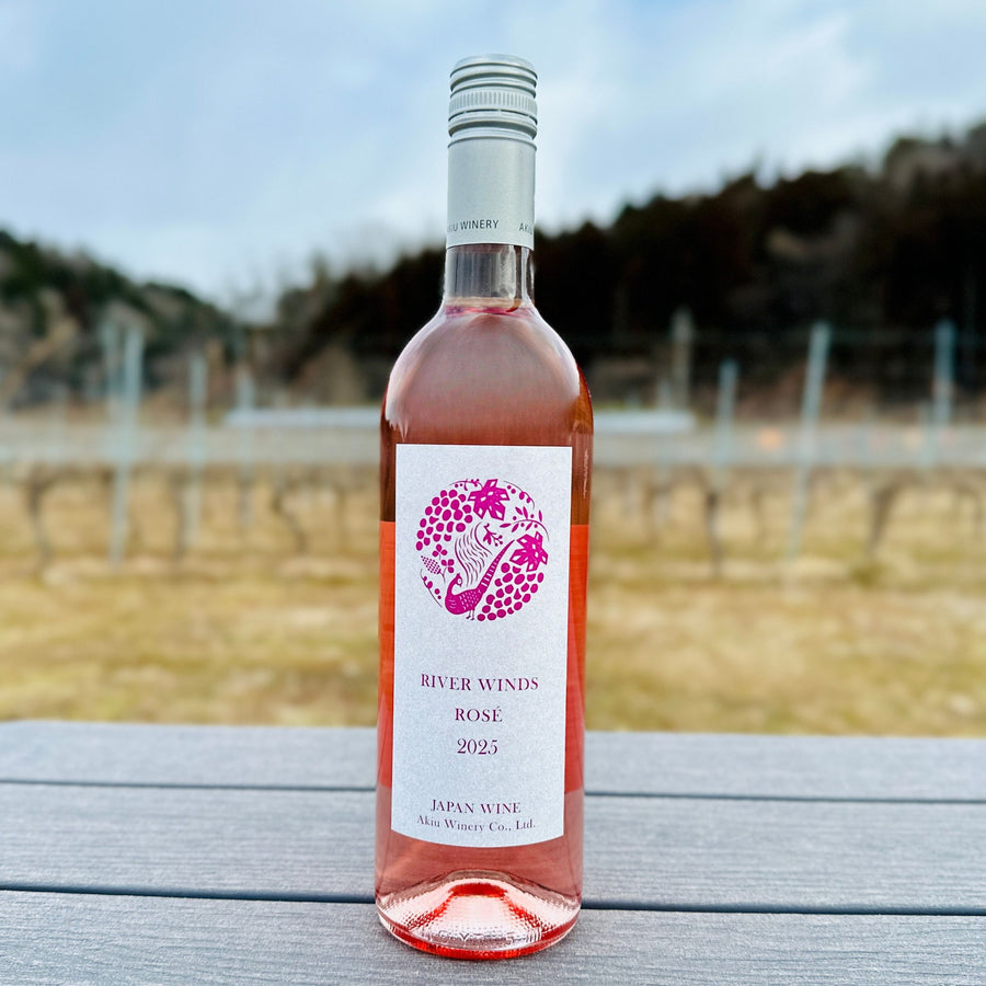 新酒』リバーウインズ ロゼ 2025（ RIVER WINDS ROSE） – 秋保ワイナリー