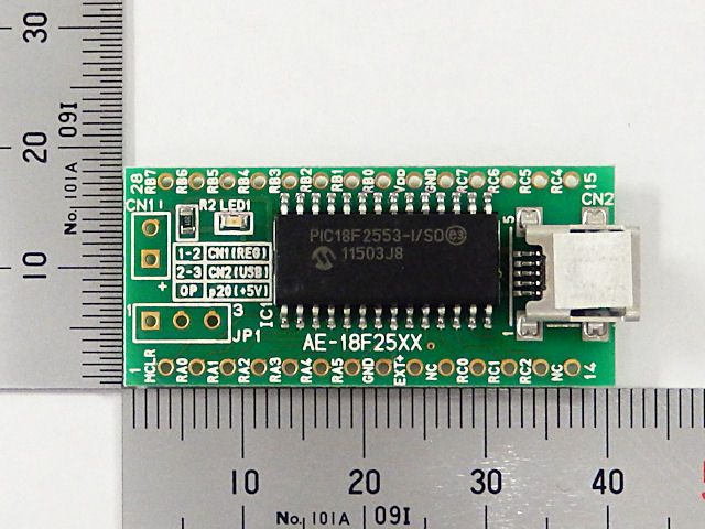 PIC18F2553マイコンボード: 開発ツール・ボード 秋月電子通商-電子部品