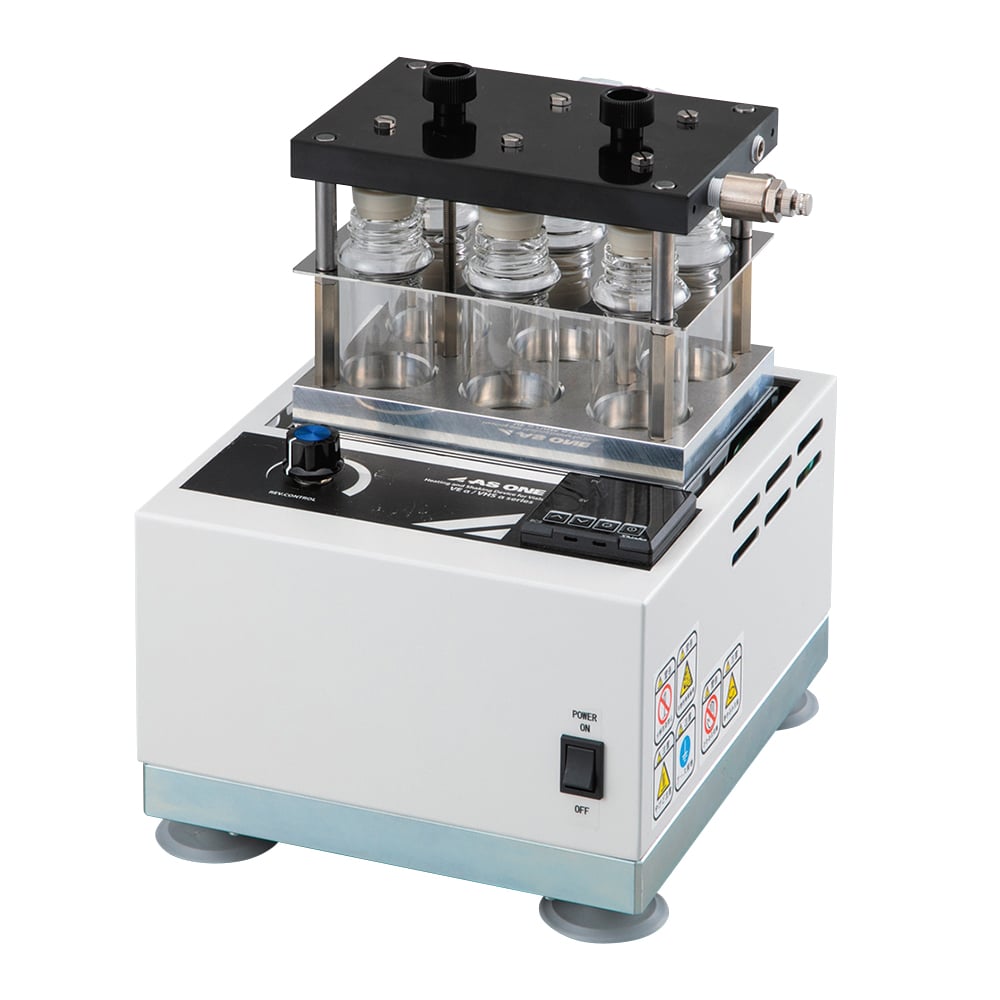 4-801-21 バイアルエバポレーター 50mL×6本 VEA-6 【AXEL】 アズワン