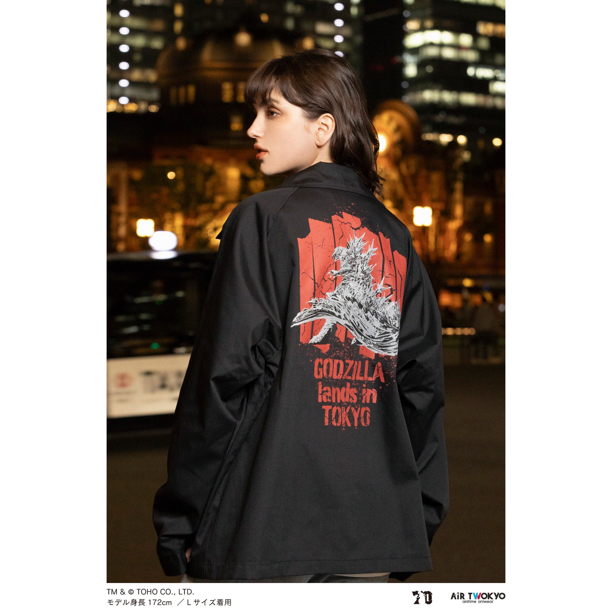 ゴジラ70周年記念『ゴジラ-1.0』コーチジャケット – AIR TWOKYO