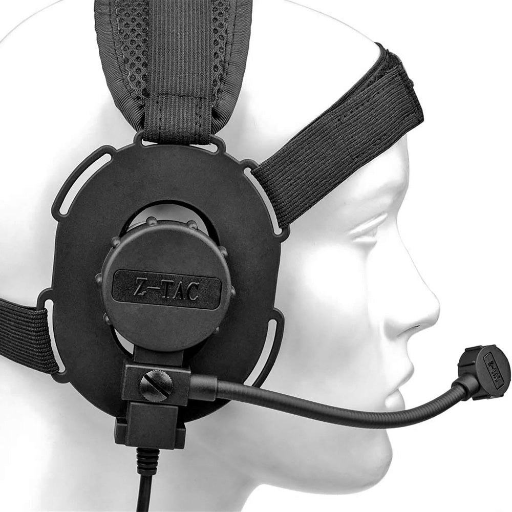 Z-TAC 製 】 BOWMAN EVO III ヘッドセット レプリカ BK ブラック 片耳