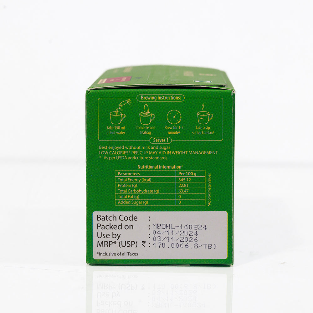 Makaibari Flavoured Green Tea Bags 25pc – AJANTA TEA