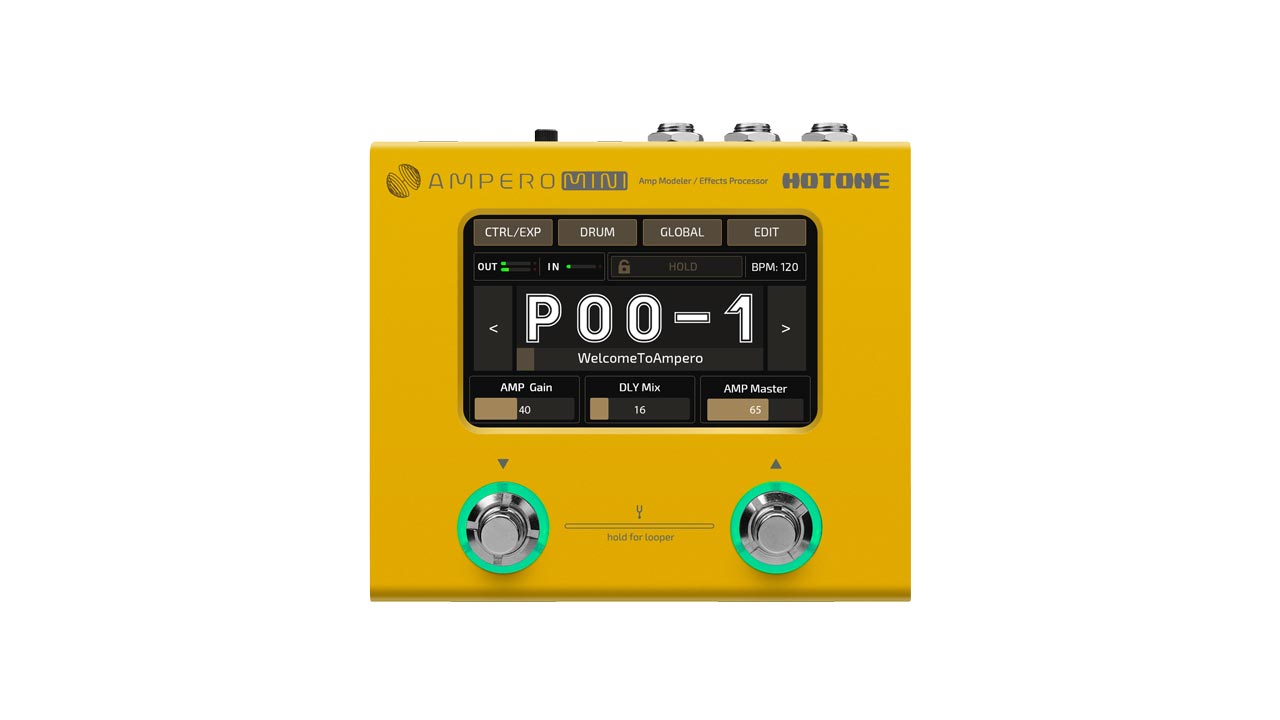 HOTONE | AMPERO Mini | マルチ・エフェクター | 製品情報