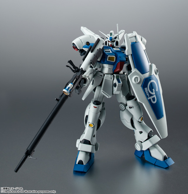 機動戦士ガンダム 星屑」ガンダム試作4号機“ガーベラ”登場！ 背部の