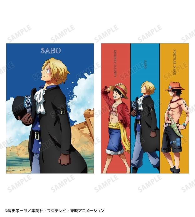 ワンピース」ルフィ、サボ、エースのオリジナルモチーフをデザイン