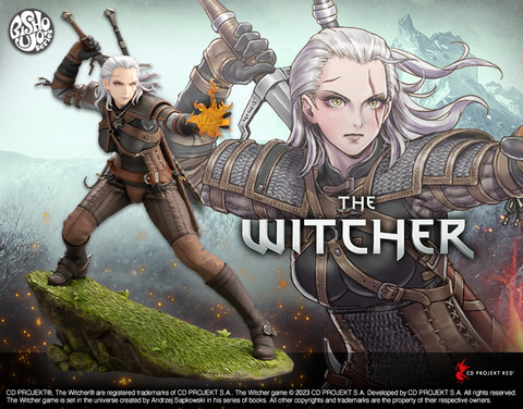 The Witcher」、今度はゲラルトがコトブキヤから美少女フィギュア化