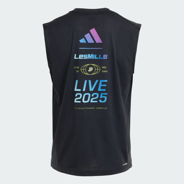 アディダス LES MILLS LIVE TOKYO イベント タンク - ブラック