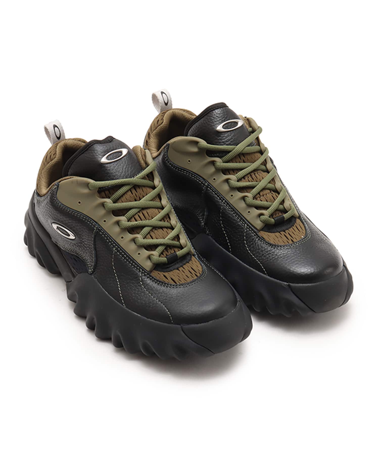 OAKLEY FACTORY TEAM FULL GRAIN LEATHER CHOP SAW BLACK / CHIVE