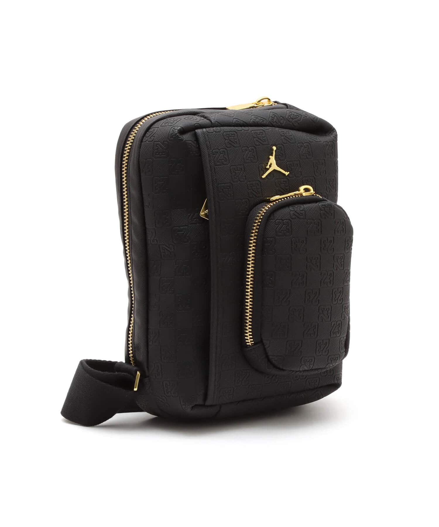 JORDAN BRAND JAM MONOGRAM SLING BAG BLACK（ジョーダン ブランド JHM