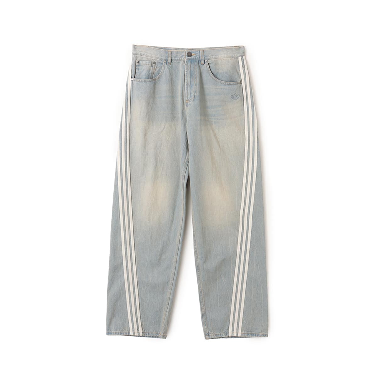 adidas LOOSE FIT DENIM PANTS インディゴデニム（アディダス ルーズ