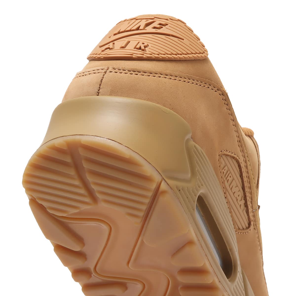 NIKE AIR MAX 90 PRM WNTR TRK3 FLAX/WHEAT-GUM LIGHT BROWN（ナイキ