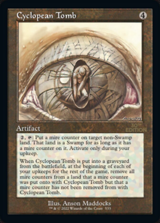 Cyclopean Tomb Price | mtg