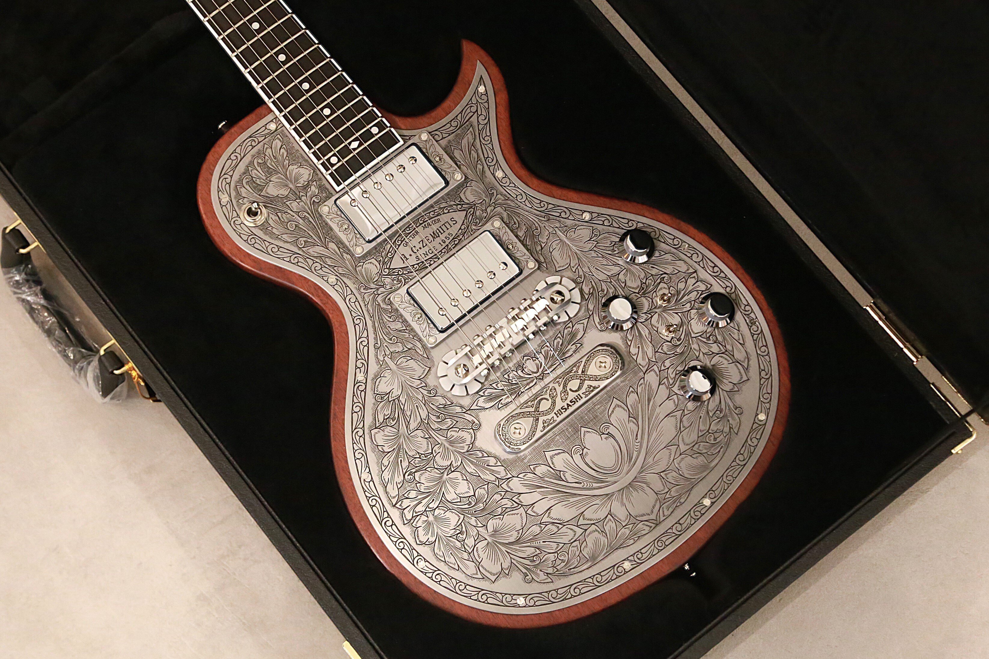 各1本ずつのみ！GLAY HISASHI氏のZEMAITIS シグネチャーモデルが入荷