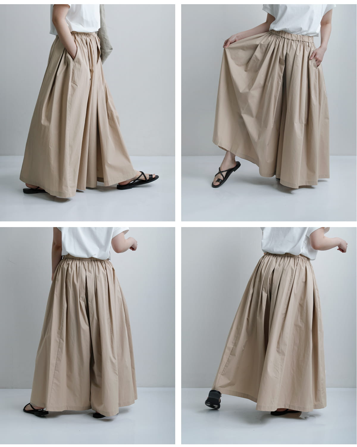 mizuiro ind ミズイロインド コットン ボリューム フレアパンツ 1