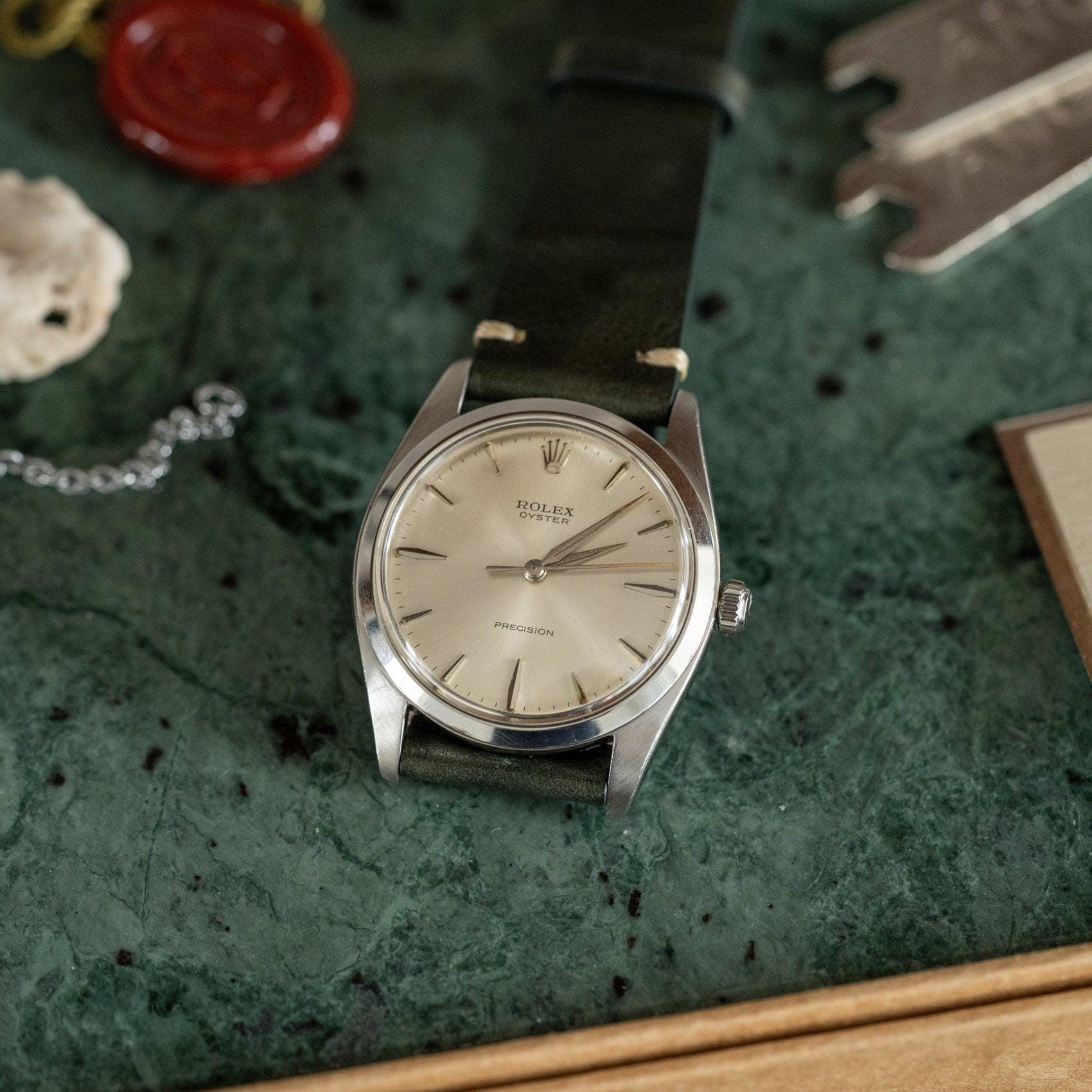 ロレックス オイスタープレシジョン 6424 ビッグオイスター 36mm 1952