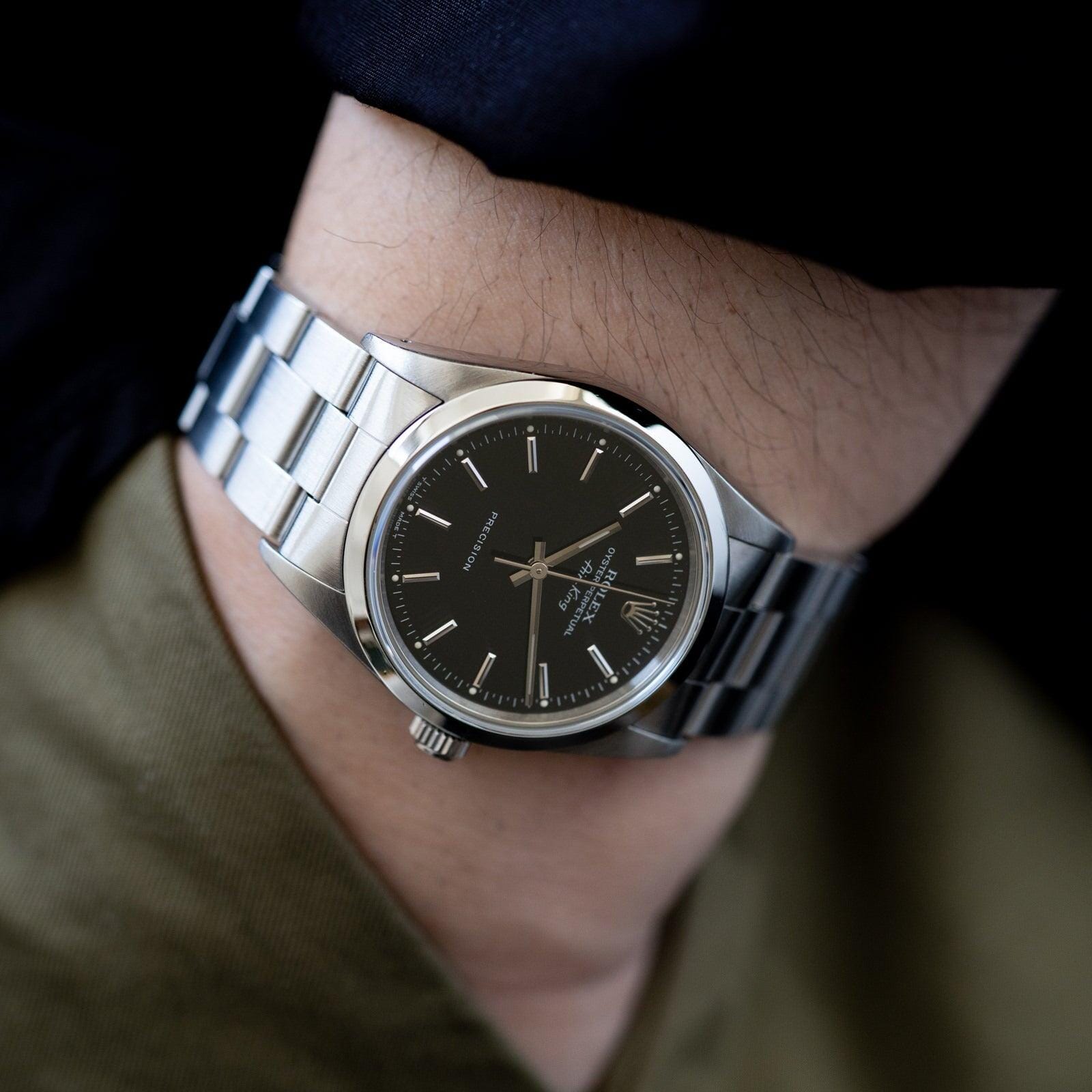 ロレックス エアキング 14000 ブラック 1990年代 / ROLEX Air-King